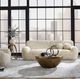 Uttermost® Abide Caramel Rounded Sofa-1