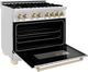 ZLINE Autograph Edition 36" Stainless Steel Pro Style Dual Fuel Range-3