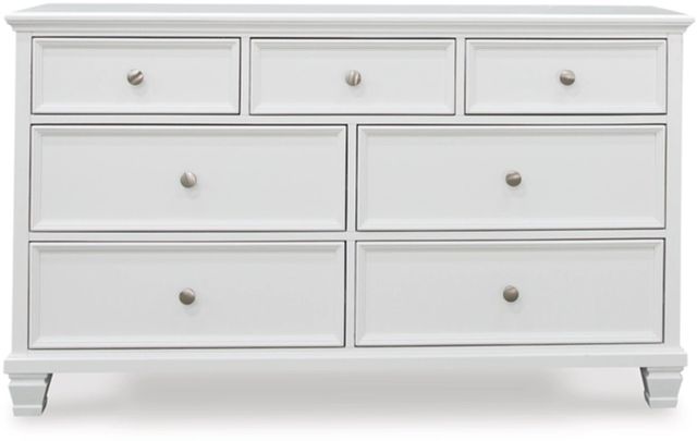 Signature Design by Ashley® Fortman 3-Piece White King Panel Bedroom Set-4