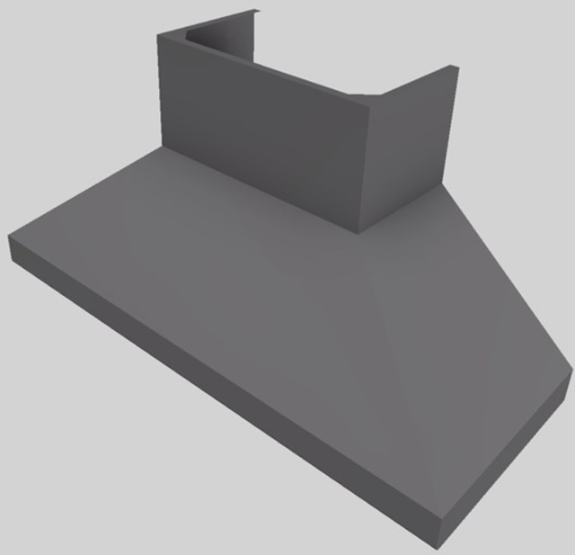 Vent-A-Hood® 60" Gunsmoke Wall Mounted Range Hood-1