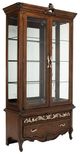 Michael Amini® Platine De Royale Light Espresso Curio-0