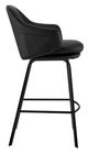 Armen Living Brigden Black 26" Counter Stool-1