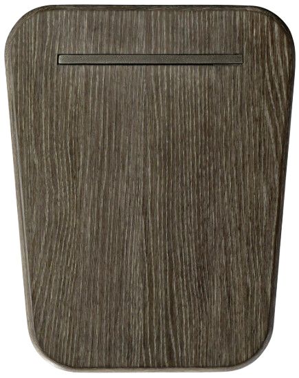 Bernhardt Melba Bernhardt Living Puma Accent Table with Graphite Base-4