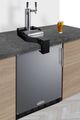 Summit® 5.8 Cu. Ft. Stainless Steel Built-In Floating Tap Cold Brew Kegerator-1