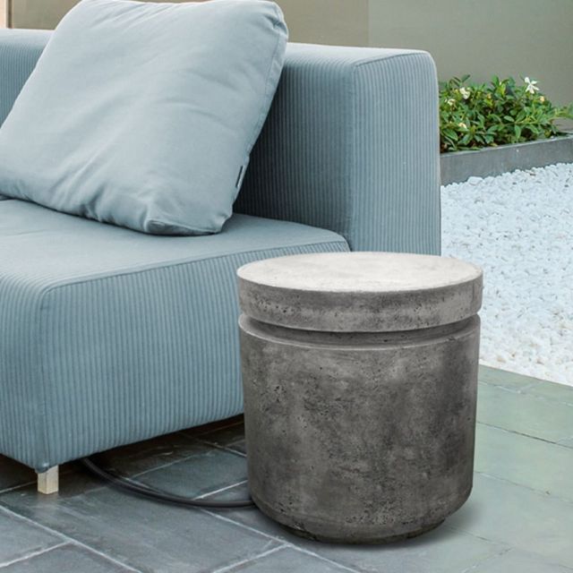 XO Handcrafted Round Propane Tank Enclosure-3