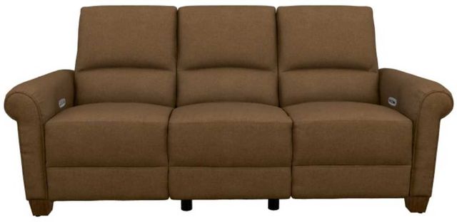 La-Z-Boy® Clybourn Nutmeg Power Reclining Sofa with Headrest-1
