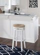 Powell® Maya White Bar Stool-1