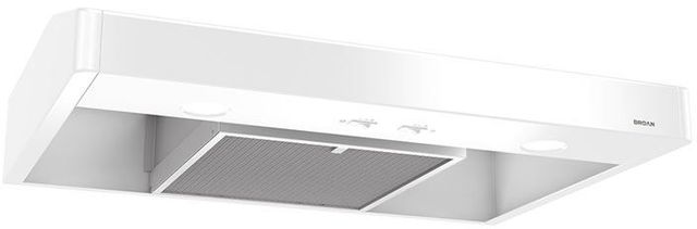 Broan® Tenaya BNSC1 Series 30” Under Cabinet Range Hood-White-0