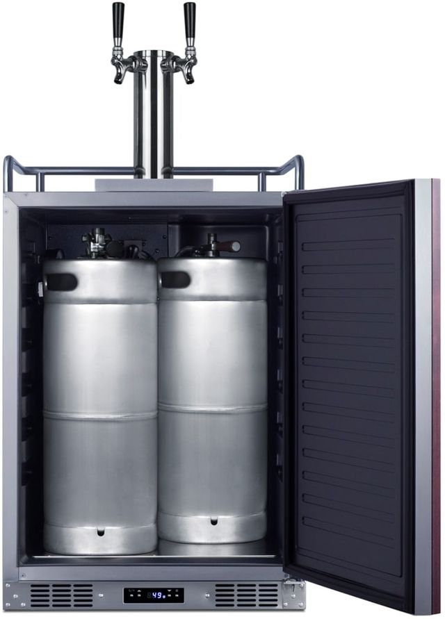 Summit® 24" Panel Ready Kegerator-2