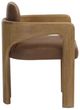 Four Hands Woltz Drifted Oak/Palermo Cigar Dining Chair-3