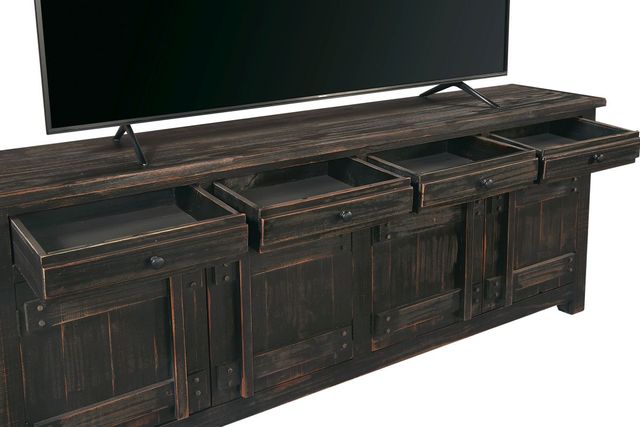 aspenhome® Reeds Farm Weathered Black 85" Console-2