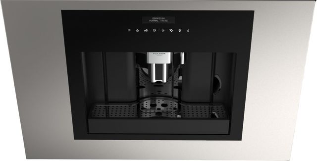 Fulgor® Milano Stainless Steel Built-In Coffee Maker Trim Kit-1