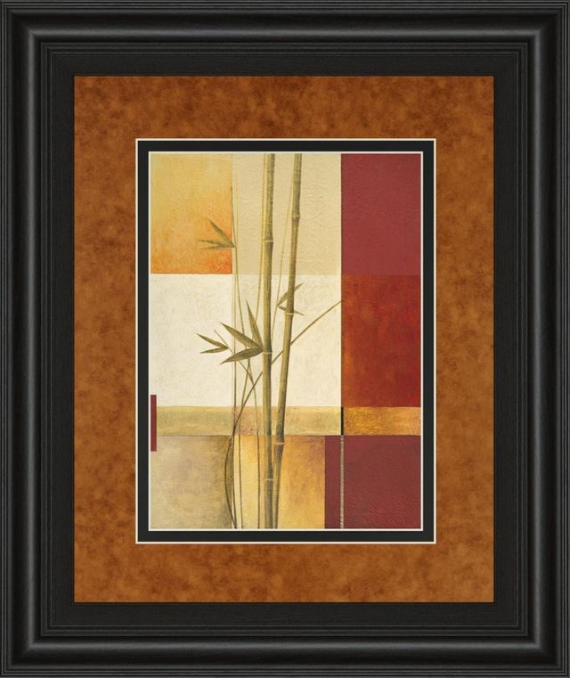 Classy Living Estudio Arte Contemporary Bamboo Il 34"W Wall Art-0