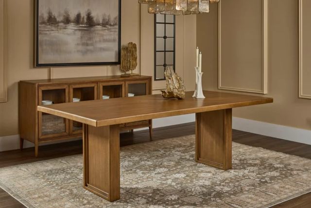 Modus Furniture Carlisle Toffee Crunch Dining Table-1
