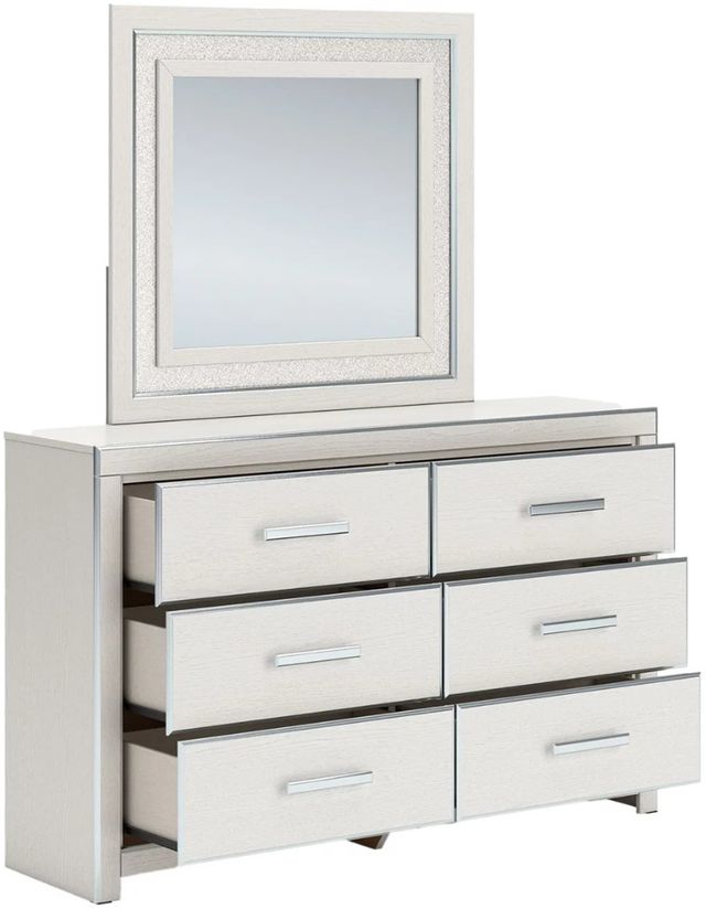 Signature Design by Ashley® Birmonton White Dresser and Mirror-2