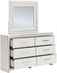 Signature Design by Ashley® Birmonton White Dresser and Mirror-2