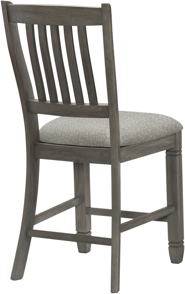 Homelegance® Granby 5-Piece Antique Gray Counter Height Table Set-3