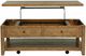 Coaster® Payne Distressed Brown Lift Top Coffee Table-3
