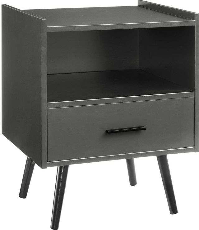Monarch Specialties Inc. Grey End Table -0