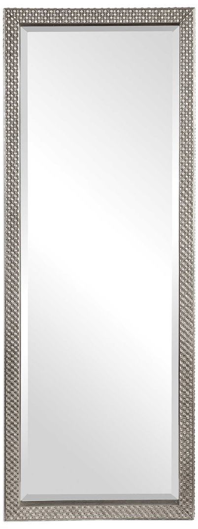 Uttermost® Cacelia Antiqued Metallic Silver Mirror-0