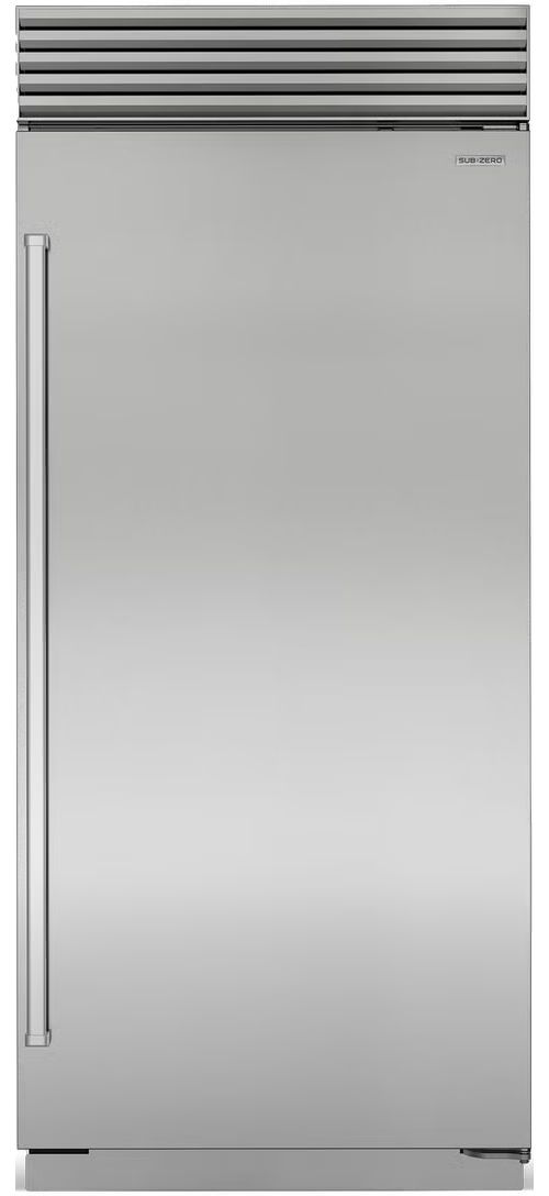 Sub-Zero® Classic Series 36" 20.6 Cu. Ft. Stainless Steel Column Freezer-0