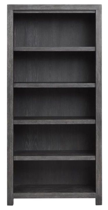 Magnussen Home® Plum Creek Ravenwood Black Bookcase-1