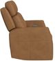 Flexsteel® Felix Toasted Almond Leather Power Reclining Loveseat with Power Headrest and Lumbar-4
