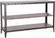 Sunny Designs™ San Diego Antique Brown Sofa Table with Dark Gray Base -0