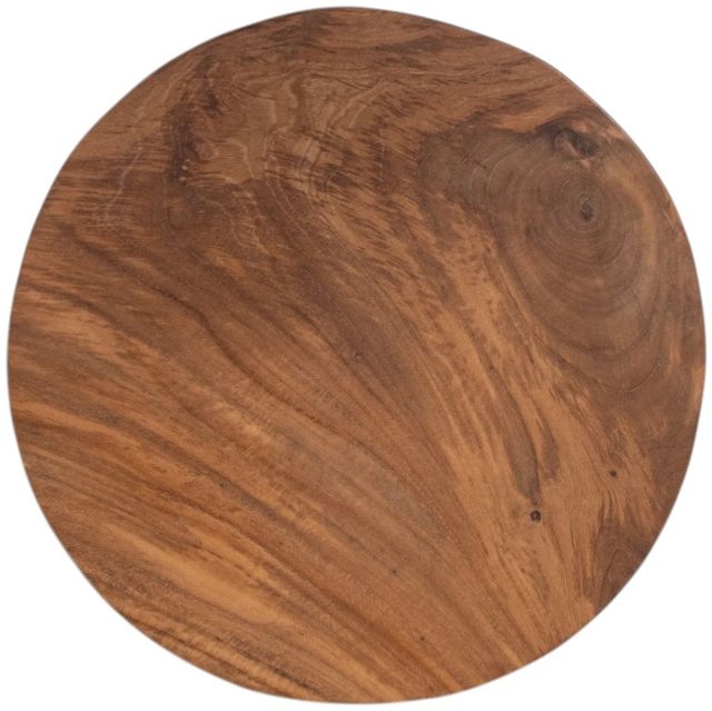 Classic Home Rhea Natural Round End Table-3
