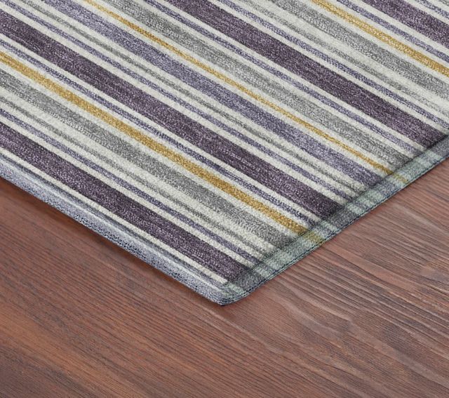 Dalyn™ Rug Company Soft Essentials SE2 Plum 5'x8' Area Rug-4
