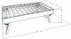 Kodiak Furniture Sloane Graystone Twin Pop Up Trundle Bed-1