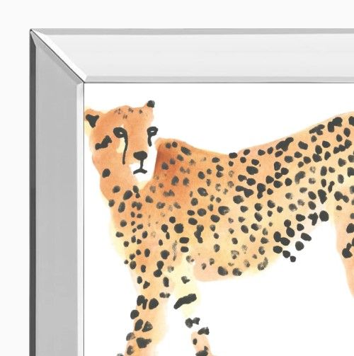 Classy Art Majestic Cheetah II by June Erica Vess Wall Art-1