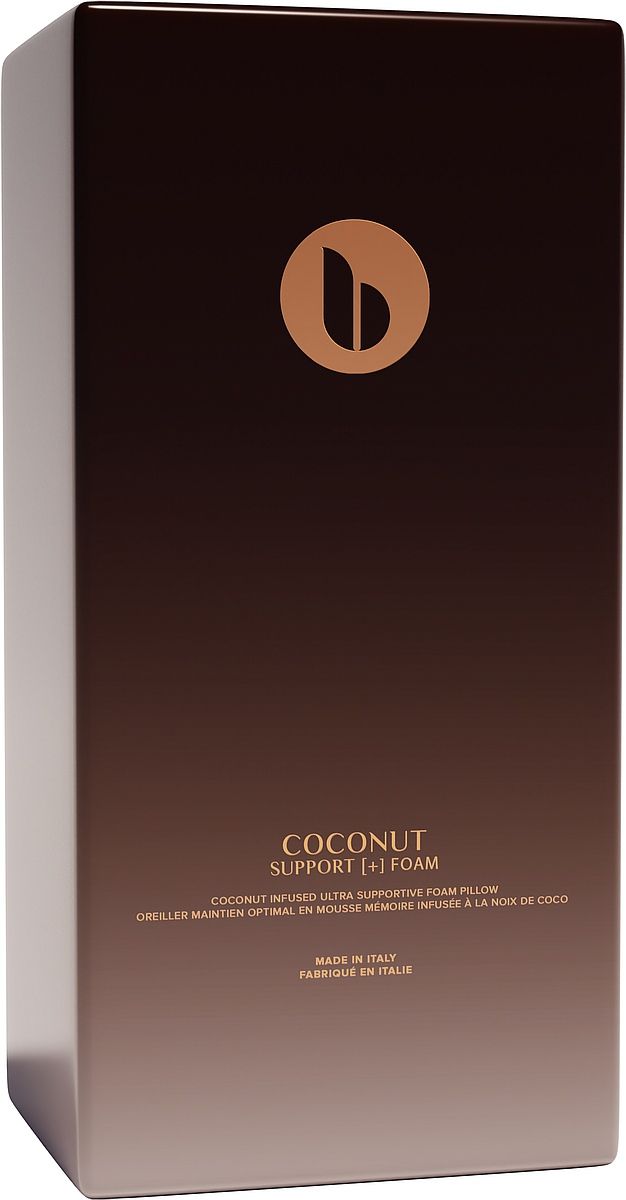 Blu Sleep Coconut Prestige Support [+] Memory Foam Queen High Bed Pillow-2