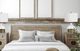 Cal® Lighting & Accessories Rapallo Antiqued Brass/Glass/White Table Lamp-1