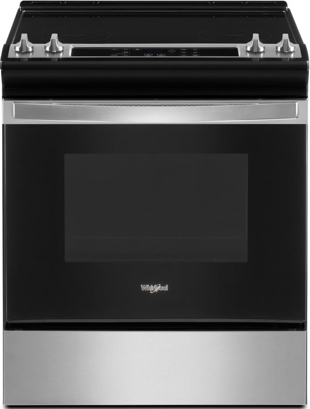 Whirlpool® 30" Stainless Steel Slide In Electric Range