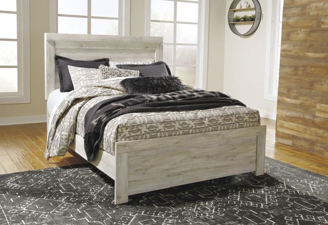 Signature Design by Ashley® Bellaby Whitewash Queen Panel Bed-2