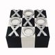 A & B Home Black/White Tic-Tac-Toe Game Box-1