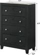 Crown Mark Candence Black Chest-2