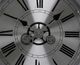 Decor-Rest® Furniture LTD Tempo Brushed Metal Wall Clock-1