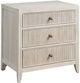 Universal Explore Home™ Avaline Carmen White Oak 3-Drawer Nightstand-0