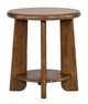 Magnussen Home® Tanner Tawny Brown Round End Table-3