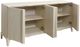 Stylecraft White 4-Door Sideboard-2