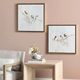 Crestview Collection Feathered Friends 2-Piece White Wall Art-3