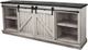 American Heartland Manufacturing 82" Rustic Two-Tone Provincial TV Stand-3