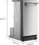 KitchenAid® 15" Stainless Steel Finish Trash Compactor with Built-In Odor Management System-4