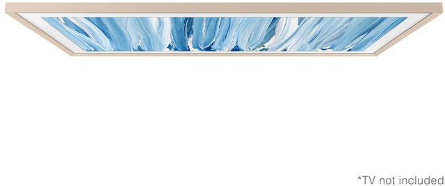 Samsung The Frame 50'' Sand Gold Customizable Bezel-2