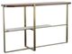 Century® Compositions Bridgeton Top Console Table with Satin Brass Base-0