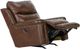 Catnapper® Ceretti Brown Leather Power Wall Hugger Recliner-1