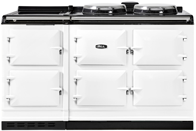 AGA™ Classic R7 150 60" White Pro Style Induction Range-0