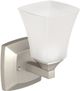 Moen® Voss™ Brushed Nickel One Globe Bath Light-0